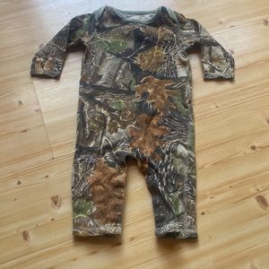 3-6 months cabelas camo one piece pajamas outfit set baby cotton